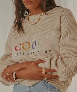 Cools Club Leisure Club Knit - Stone