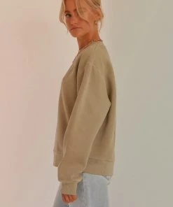 Nude Lucy New & Most Loved Nude Classics Slogan Sweat - Washed Sage