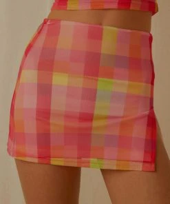 Peppermayo Exclusive New & Most Loved It Girl Mesh Mini Skirt - Summer Check 10 Peppermayo Exclusive New & Most Loved It Girl Mesh Mini Skirt - Summer Check