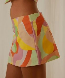 Peppermayo Exclusive Morning Market Mini Skirt - Paloma