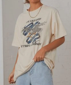 Thrills New & Most Loved Sacrifice Merch Tee - Heritage White