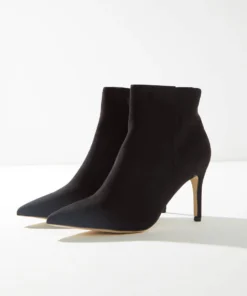 Verali Footwear Washington Heel - Black Micro