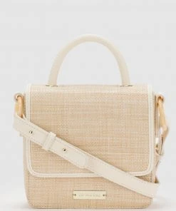 The Wolf Gang Layla Mini Box Bag - Natural 4 The Wolf Gang Layla Mini Box Bag - Natural