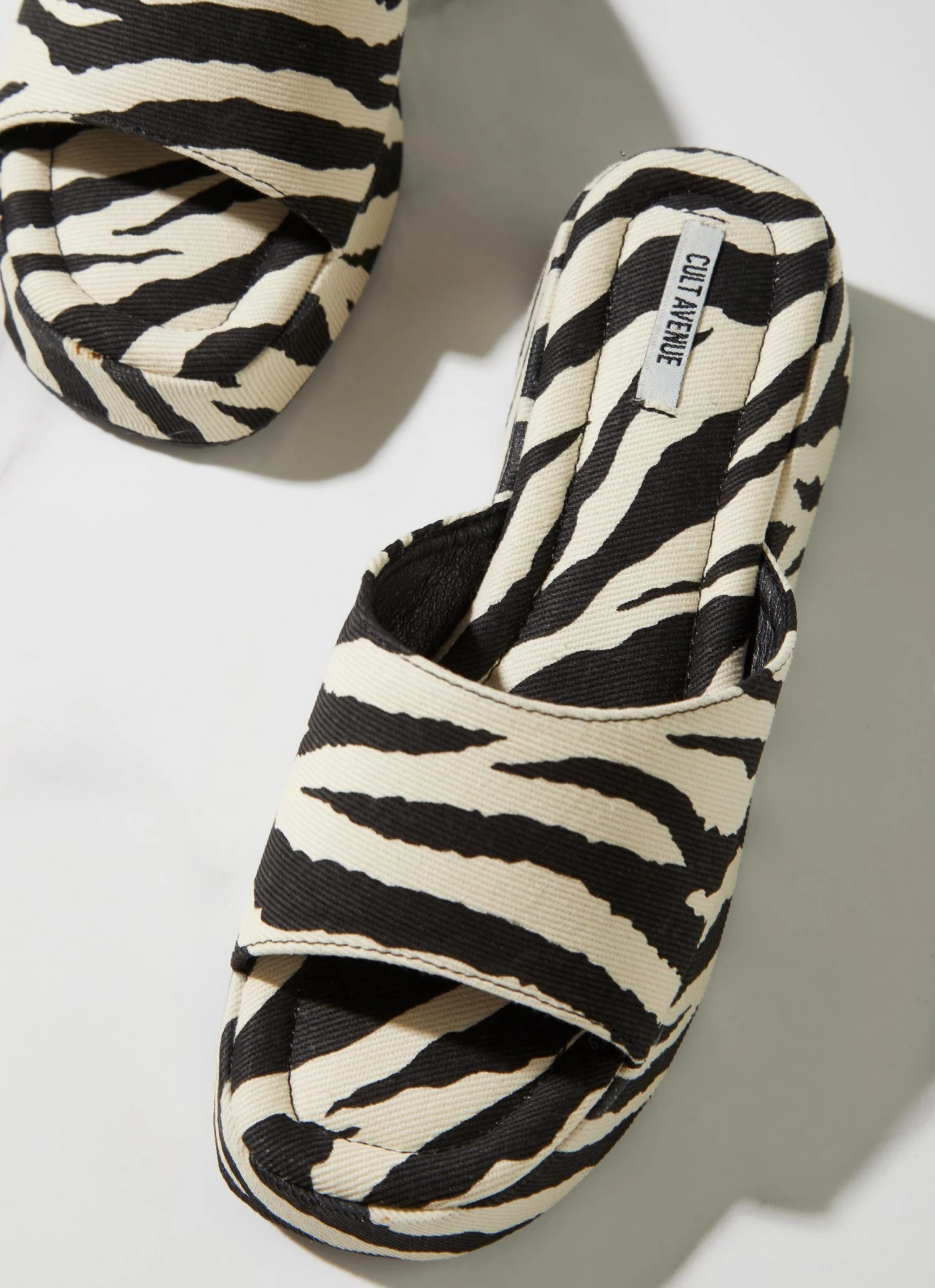 Cult Avenue New & Most Loved Darby Mule - Beige Zebra 7 Cult Avenue New & Most Loved Darby Mule - Beige Zebra