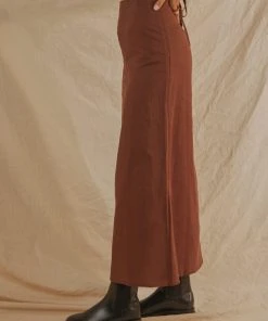 Peppermayo Exclusive Beach Club Linen Tie Skirt - Choc Brown New & Most Loved 10 Peppermayo Exclusive Beach Club Linen Tie Skirt - Choc Brown New & Most Loved