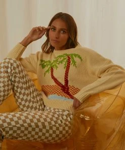 Cools Club Island Knit - Natural New & Most Loved