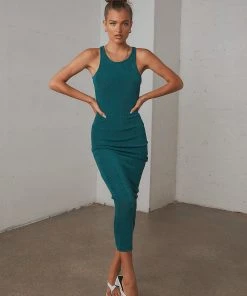 Lioness Fashion Everlast Dress - Forest Green