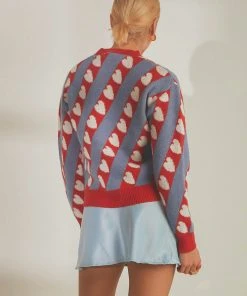 Peppermayo Home With You Knit Sweater - Red 13 Peppermayo Home With You Knit Sweater - Red