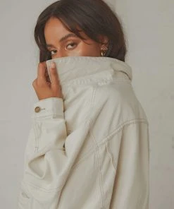 Thrills Mercy Jacket - Vintage Bone New & Most Loved