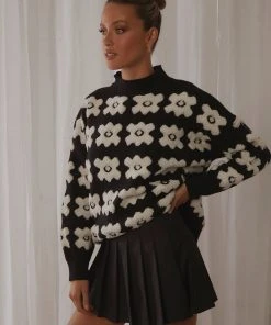 Peppermayo Her Game Pleated Mini Skirt - Black New & Most Loved