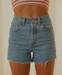 Levi's Ribcage Short - Tango Stonewash