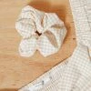 Peppermayo Exclusive Paris Avenue Scrunchie - Beige Gingham