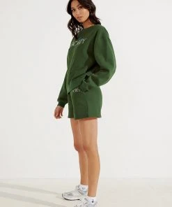 Vacancy Supply Weekender Crew - Forest Green New & Most Loved