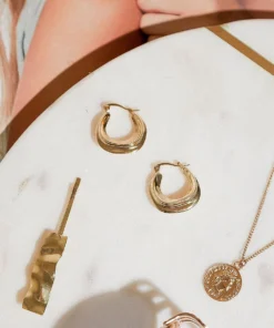 Peppermayo New Accessories New Story Earrings - Gold