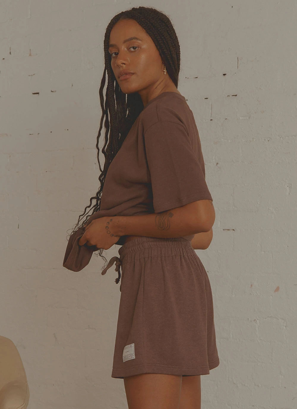 Vacancy Supply The Essential Shorts - Chocolate Vacancy Supply The Essential Shorts - Chocolate