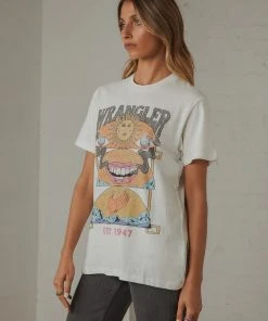 Wrangler Loose Lips SS Tee - White