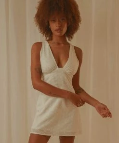 Peppermayo Exclusive New & Most Loved Blank Space Mini Dress - White Broderie 9 Peppermayo Exclusive New & Most Loved Blank Space Mini Dress - White Broderie