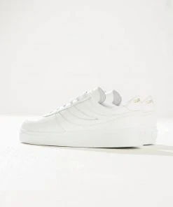 Superga 2850-Seattle 3 Comfleaw - A8T White-Gold-Blue Lt