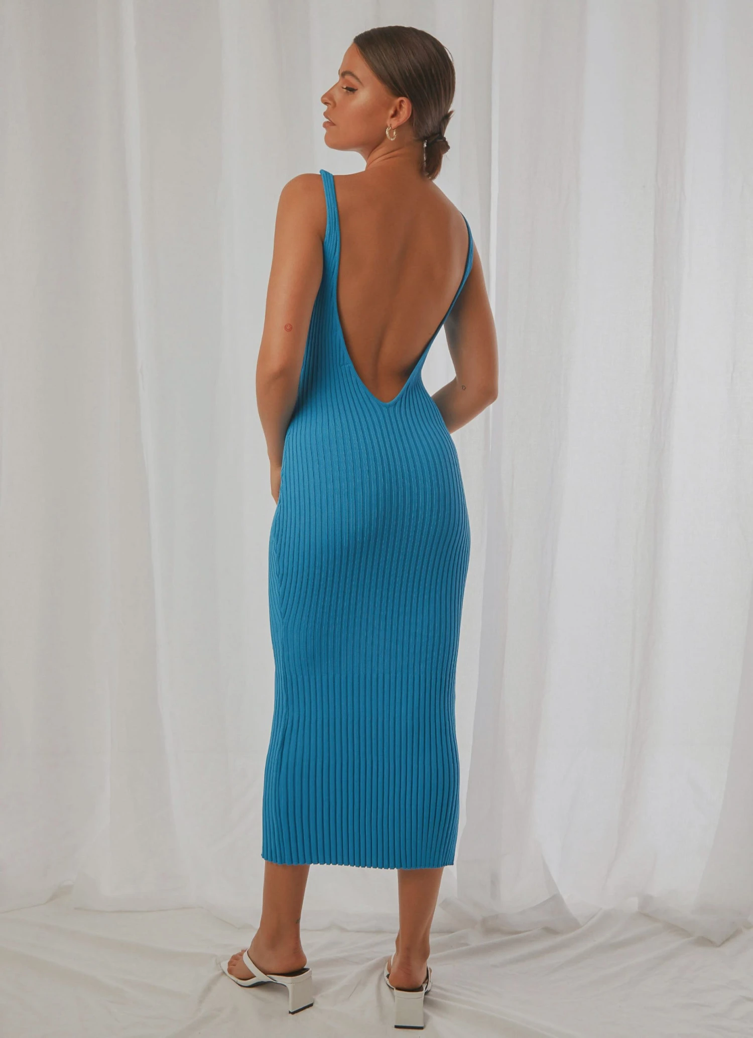 Peppermayo Take Me Away Midi Dress - Blue New & Most Loved 6 Peppermayo Take Me Away Midi Dress - Blue New & Most Loved