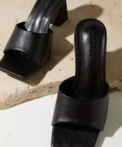 Cult Avenue Dixie Mule Heel - Black New & Most Loved