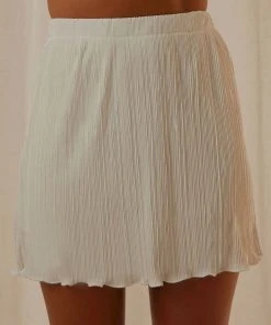 Peppermayo Exclusive Waves Of Light Mini Skirt - Ivory New & Most Loved 4 Peppermayo Exclusive Waves Of Light Mini Skirt - Ivory New & Most Loved