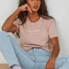 Lee Classic Crop Tee - Rosebud