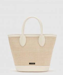 The Wolf Gang Casetta Raffia Tote - Natural