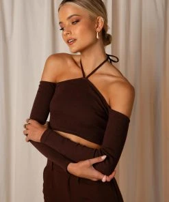 Peppermayo Exclusive New & Most Loved True Art Halter - Choc Brown