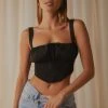 Peppermayo New & Most Loved All My Heart Bustier Top - Black 1 Peppermayo New & Most Loved All My Heart Bustier Top - Black