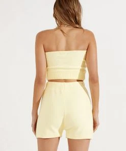 Peppermayo Heartache Knit Crop - Yellow New & Most Loved 11 Peppermayo Heartache Knit Crop - Yellow New & Most Loved