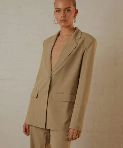 Peppermayo Exclusive New & Most Loved Kat Oversized Blazer - Sage