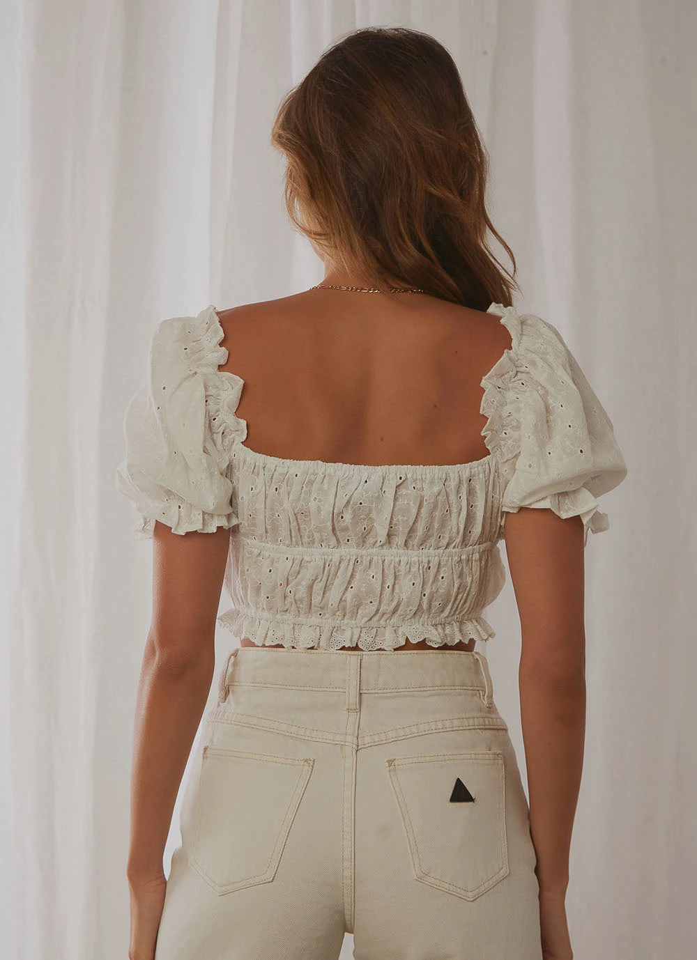 Peppermayo Malibu Crop Top - White New & Most Loved Peppermayo Malibu Crop Top - White New & Most Loved