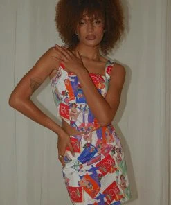 Peppermayo Exclusive Rooftop Drinks Mini Skirt - Stamp Travels 5 Peppermayo Exclusive Rooftop Drinks Mini Skirt - Stamp Travels