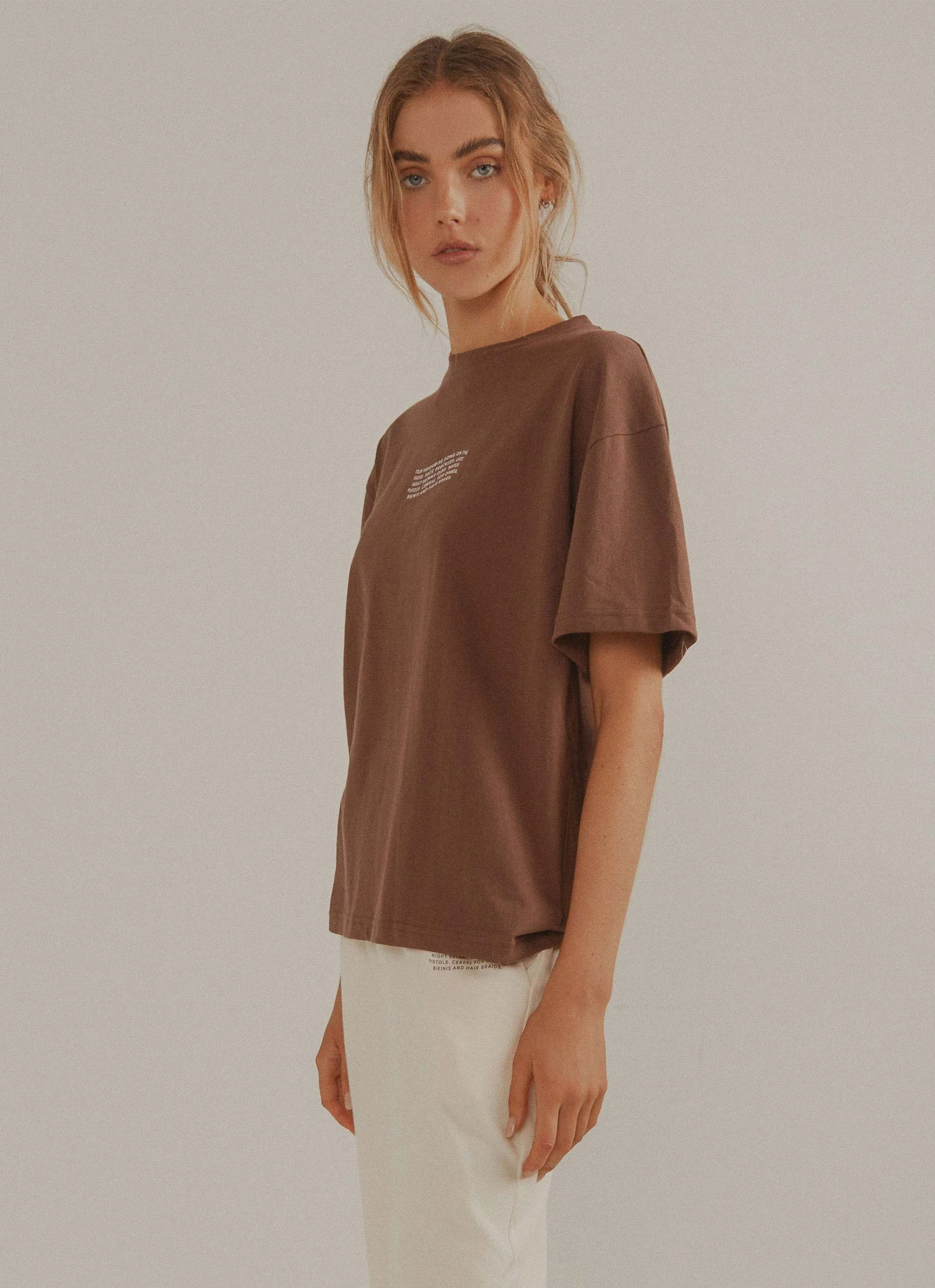 Vacancy Supply New & Most Loved Road Trips Tee - Choc Brown Vacancy Supply New & Most Loved Road Trips Tee - Choc Brown