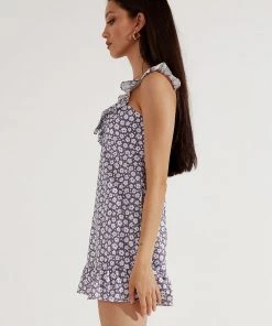Peppermayo Lets Spring Mini Dress - Lavender New & Most Loved 10 Peppermayo Lets Spring Mini Dress - Lavender New & Most Loved