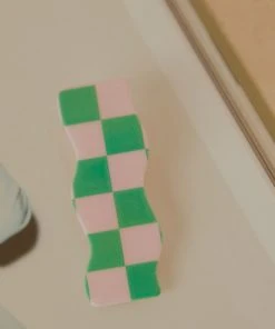 Peppermayo New & Most Loved Kaia Hairclip - Pink/Green Wave