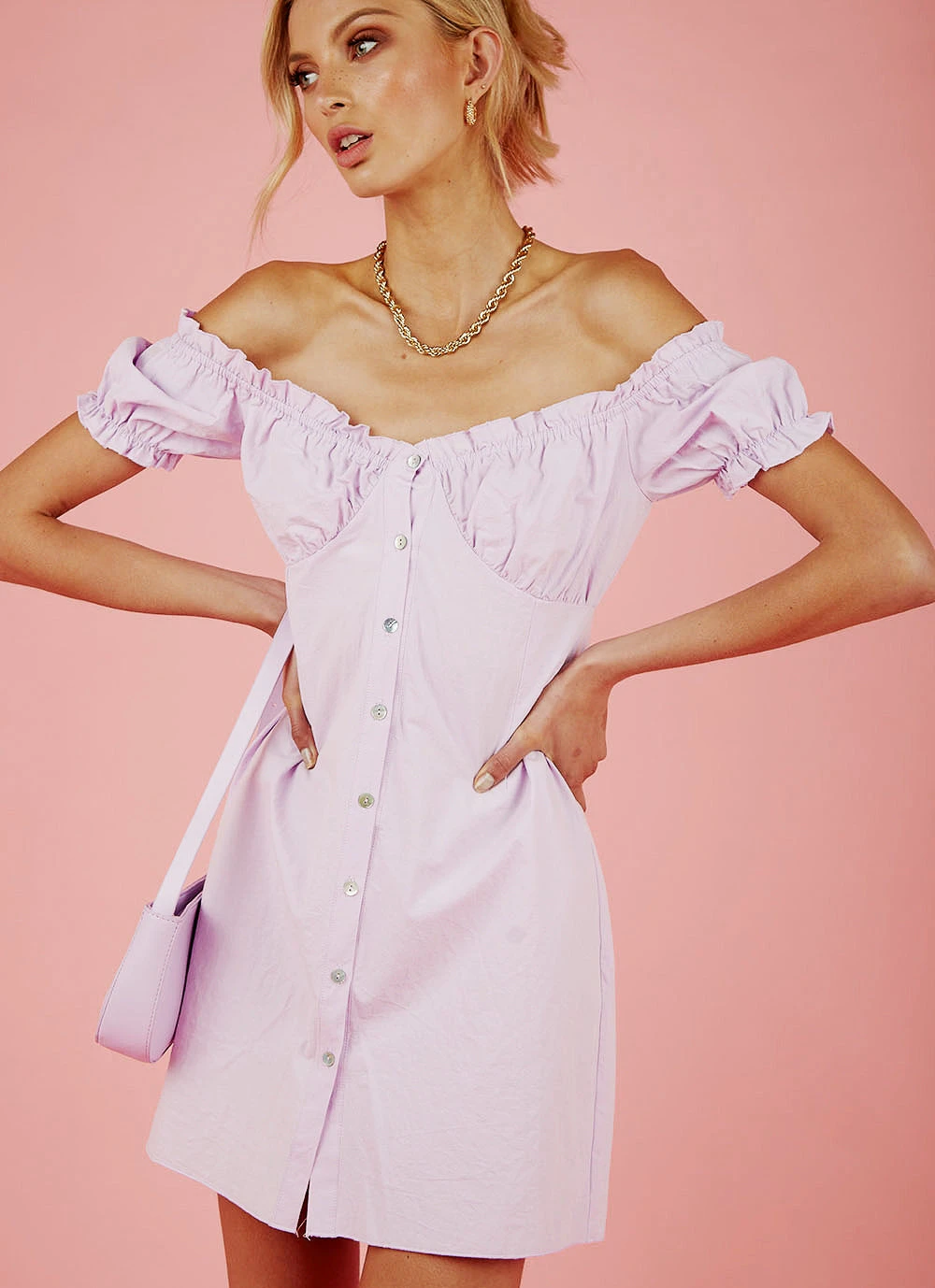 Peppermayo Bel Air Mini Dress - Lilac New & Most Loved 3 Peppermayo Bel Air Mini Dress - Lilac New & Most Loved