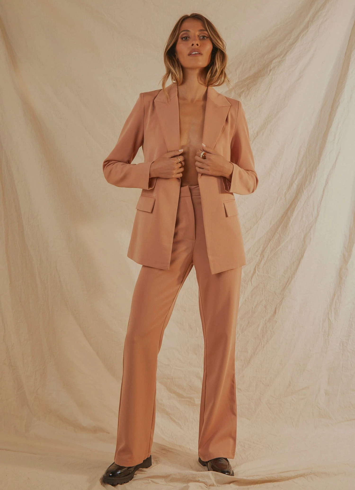 4th & Reckless Marta Trouser - Blush New & Most Loved 4th & Reckless Marta Trouser - Blush New & Most Loved