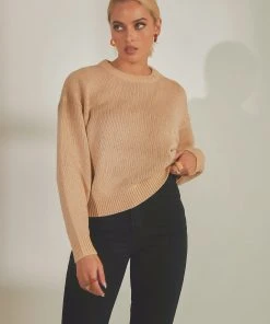 Nude Lucy Lennon Speckle Knit - Honey Speckle 10 Nude Lucy Lennon Speckle Knit - Honey Speckle