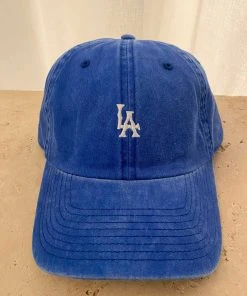 American Needle New & Most Loved Destination Los Angeles Raglan Washed Cap - Royal