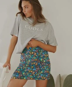Cools Club New & Most Loved Easy Skirt - Tropic Nights