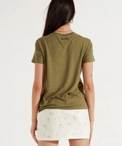 Afends Hemp Basics - Standard Fit Tee - Olive New & Most Loved 11 Afends Hemp Basics - Standard Fit Tee - Olive New & Most Loved