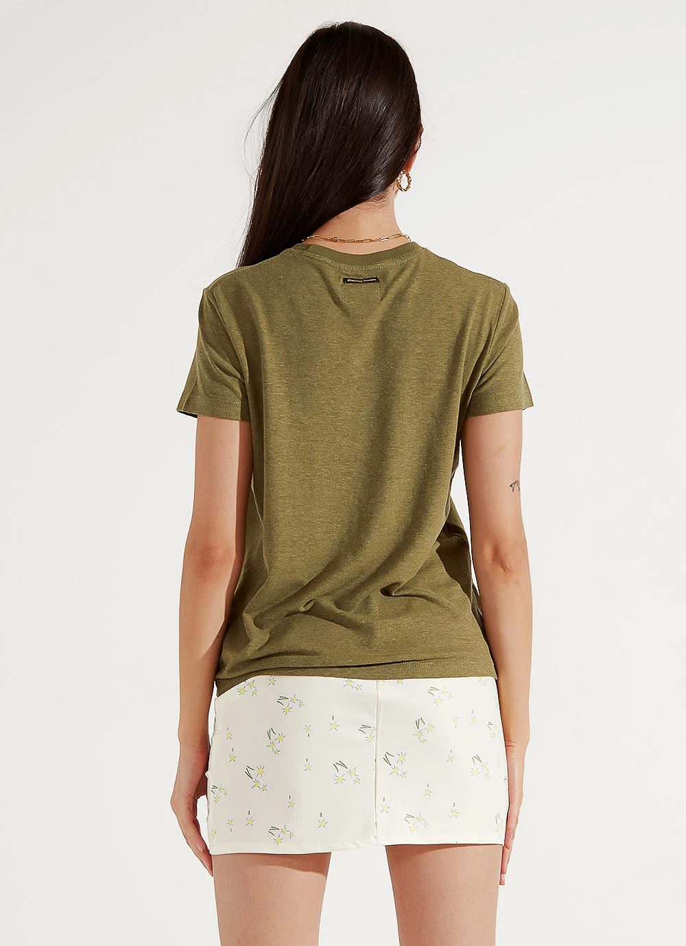 Afends Hemp Basics - Standard Fit Tee - Olive New & Most Loved 7 Afends Hemp Basics - Standard Fit Tee - Olive New & Most Loved