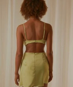 Peppermayo Exclusive Heritage Bralette - Pistachio