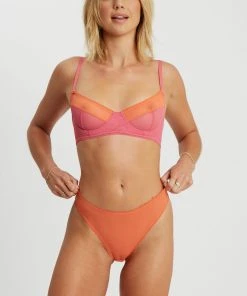 Saturday The Label Ruby Briefs - Pink And Orange 4 Saturday The Label Ruby Briefs - Pink And Orange