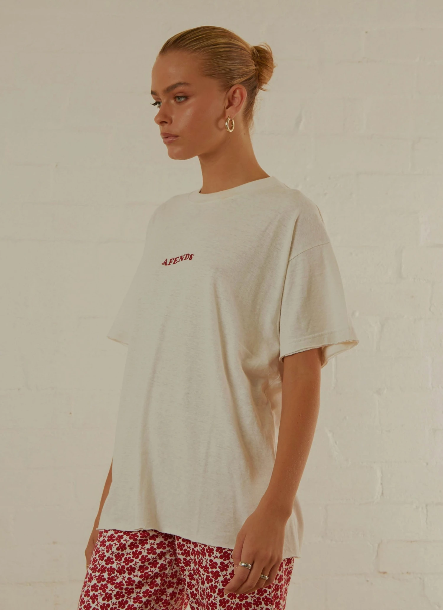 Afends Grow Some Hemp Oversized Tee - Off White New & Most Loved 6 Afends Grow Some Hemp Oversized Tee - Off White New & Most Loved