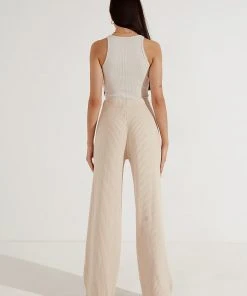 Afends New & Most Loved Pearl - Rib Singlet - Moonbeam