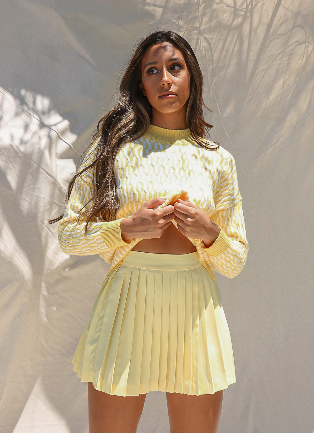 Peppermayo Exclusive No Boundaries Tennis Skirt - Yellow 7 Peppermayo Exclusive No Boundaries Tennis Skirt - Yellow