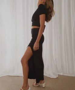 Peppermayo Venice Streets Midi Skirt - Black 10 Peppermayo Venice Streets Midi Skirt - Black