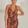 Peppermayo Reckless Hearts Mini Dress - Red Print New & Most Loved